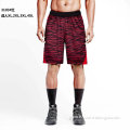 Adults red basketball shorts mens sport shorts 100% polyester short custom cheap basketball uniforms